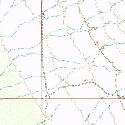 United States Geological Survey South Peak, NM (1965, 24000-Scale) digital map