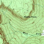 United States Geological Survey South Pittsburg, TN (1942, 24000-Scale) digital map