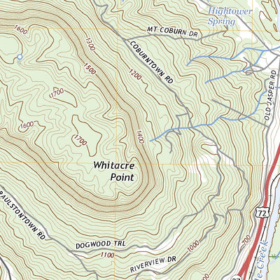 United States Geological Survey South Pittsburg, TN (2022, 24000-Scale) digital map