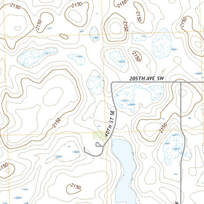 United States Geological Survey South Prairie, ND (2020, 24000-Scale) digital map