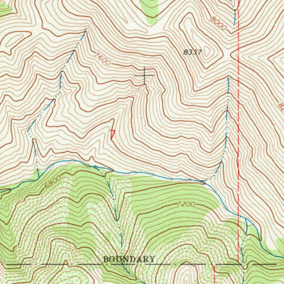 United States Geological Survey South Putnam Mountain, ID (1968, 24000-Scale) digital map