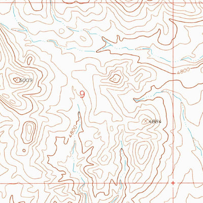 United States Geological Survey South Pyramid Peak, NM (1964, 24000-Scale) digital map