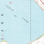 United States Geological Survey South Red Iron Lake, SD (1970, 24000-Scale) digital map