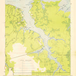 United States Geological Survey South River, NC (1950, 24000-Scale) digital map