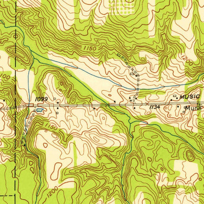United States Geological Survey South Russell, OH (1953, 24000-Scale) digital map