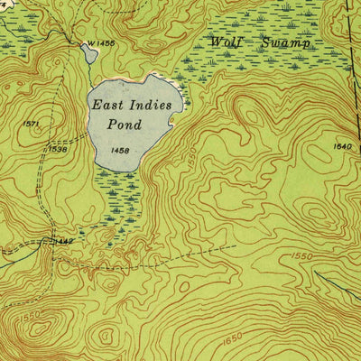 United States Geological Survey South Sandisfield, MA-CT (1948, 31680-Scale) digital map