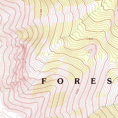 United States Geological Survey South Schell Peak, NV (1981, 24000-Scale) digital map