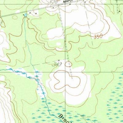 United States Geological Survey South Sebec, ME (1983, 24000-Scale) digital map