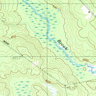 United States Geological Survey South Sebec, ME (1983, 24000-Scale) digital map