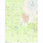 United States Geological Survey South Sister, OR (1988, 24000-Scale) digital map