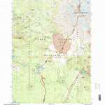 United States Geological Survey South Sister, OR (1997, 24000-Scale) digital map