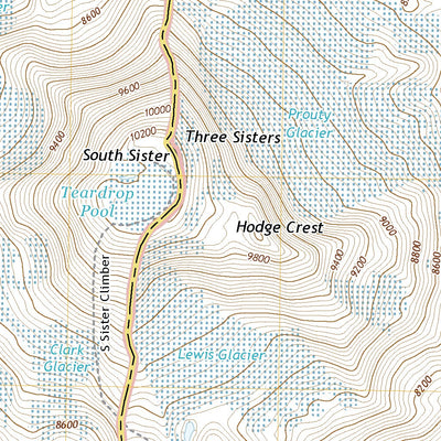 United States Geological Survey South Sister, OR (2020, 24000-Scale) digital map