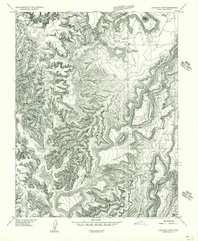 United States Geological Survey South Six-Shooter Peak, UT (1954, 24000-Scale) digital map