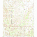 United States Geological Survey South Six-Shooter Peak, UT (1987, 24000-Scale) digital map