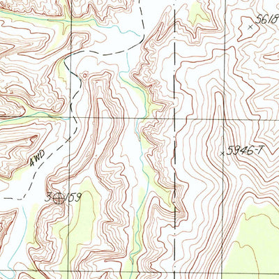 United States Geological Survey South Six-Shooter Peak, UT (1997, 24000-Scale) digital map