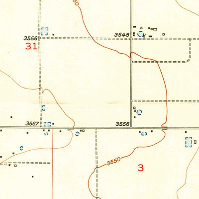 United States Geological Survey South Spring, NM (1950, 24000-Scale) digital map