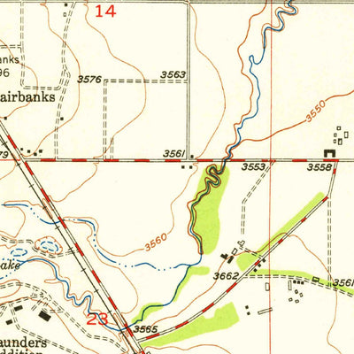 United States Geological Survey South Spring, NM (1950, 24000-Scale) digital map