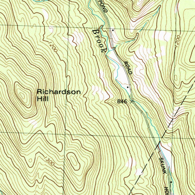 United States Geological Survey South Strafford, VT (1981, 24000-Scale) digital map
