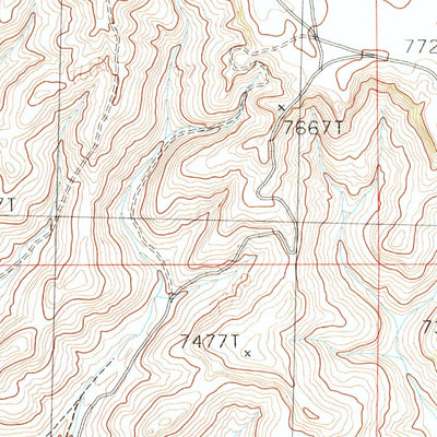 United States Geological Survey South Superior, WY (1986, 24000-Scale) digital map