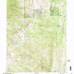 United States Geological Survey South Tent Mountain, UT (2001, 24000-Scale) digital map