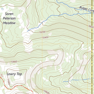 United States Geological Survey South Tent Mountain, UT (2023, 24000-Scale) digital map