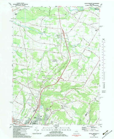 United States Geological Survey South Trenton, NY (1983, 24000-Scale) digital map