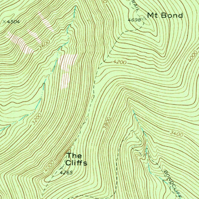 United States Geological Survey South Twin Mountain, NH (1967, 24000-Scale) digital map