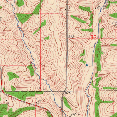 United States Geological Survey South Wayne, WI-IL (1962, 24000-Scale) digital map