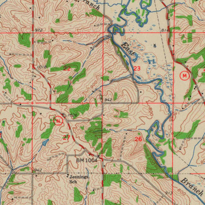United States Geological Survey South Wayne, WI-IL (1962, 62500-Scale) digital map