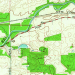 United States Geological Survey South Whitley East, IN (1962, 24000-Scale) digital map