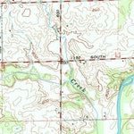 United States Geological Survey South Whitley West, IN (1962, 24000-Scale) digital map