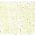 United States Geological Survey South Yolla Bolly, CA (1981, 25000-Scale) digital map