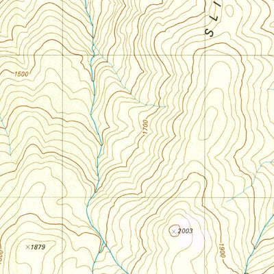 United States Geological Survey South Yolla Bolly, CA (1981, 25000-Scale) digital map