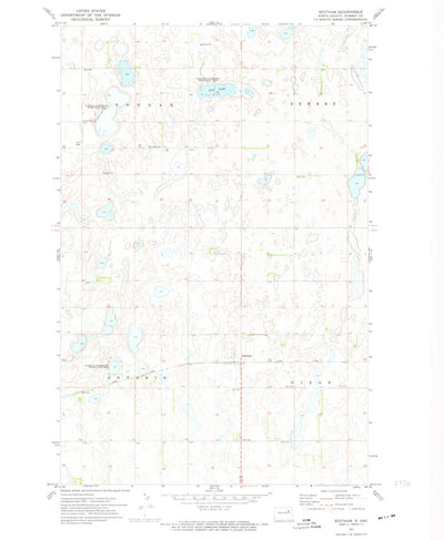 United States Geological Survey Southam, ND (1971, 24000-Scale) digital map