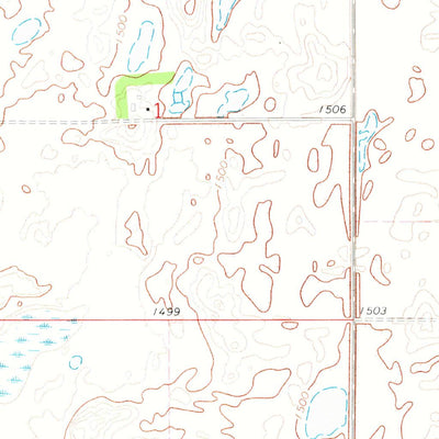 United States Geological Survey Southam, ND (1971, 24000-Scale) digital map