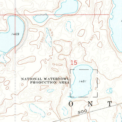 United States Geological Survey Southam, ND (1971, 24000-Scale) digital map