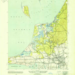 United States Geological Survey Southampton, NY (1947, 24000-Scale) digital map