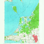 United States Geological Survey Southampton, NY (1956, 24000-Scale) digital map