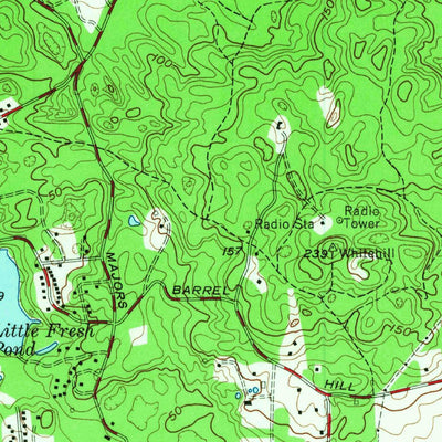 United States Geological Survey Southampton, NY (1956, 24000-Scale) digital map