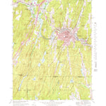 United States Geological Survey Southbridge, MA-CT (1967, 25000-Scale) digital map