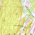 United States Geological Survey Southbridge, MA-CT (1967, 25000-Scale) digital map