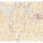 United States Geological Survey Southbridge, MA-CT (1982, 25000-Scale) digital map
