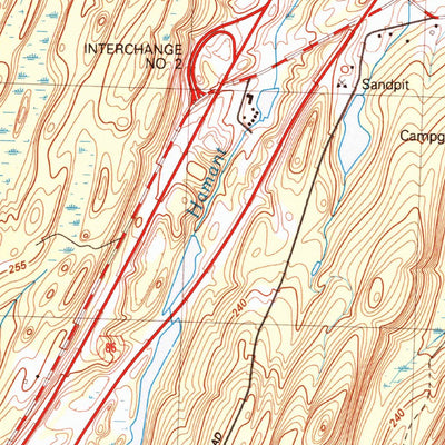 United States Geological Survey Southbridge, MA-CT (1982, 25000-Scale) digital map