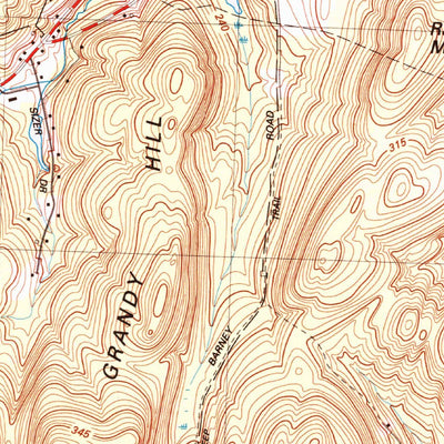 United States Geological Survey Southbridge, MA-CT (1982, 25000-Scale) digital map