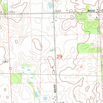 United States Geological Survey Southeast Albion, MI (1981, 24000-Scale) digital map
