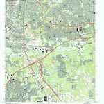 United States Geological Survey Southeast Atlanta, GA (1993, 24000-Scale) digital map