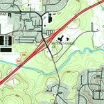 United States Geological Survey Southeast Atlanta, GA (1993, 24000-Scale) digital map