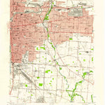 United States Geological Survey Southeast Columbus, OH (1955, 24000-Scale) digital map