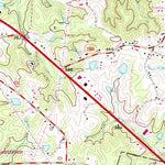 United States Geological Survey Southeast Durham, NC (1973, 24000-Scale) digital map