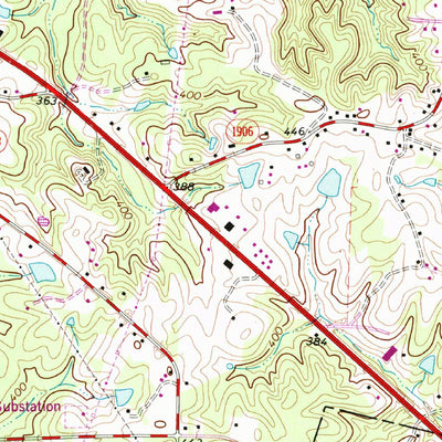 United States Geological Survey Southeast Durham, NC (1973, 24000-Scale) digital map